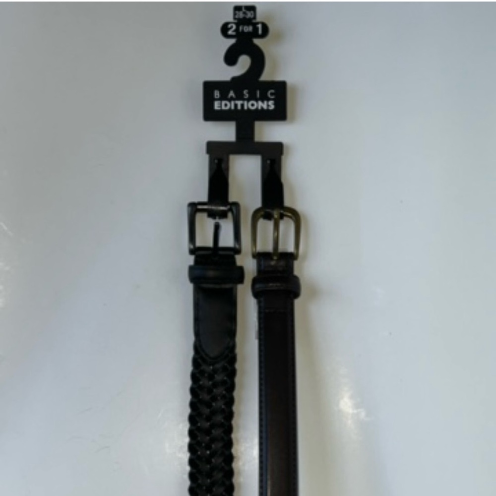 NWT Unisex Belts Black and Brown